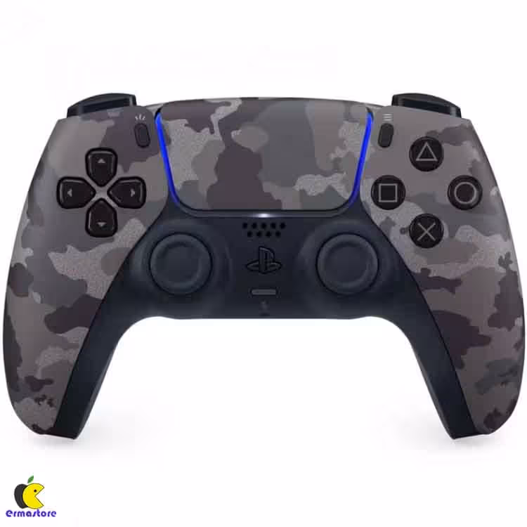 خرید دسته پلی استیشن5  دوال سنس خاکستری ارتشی DualSense - Grey Camouflage