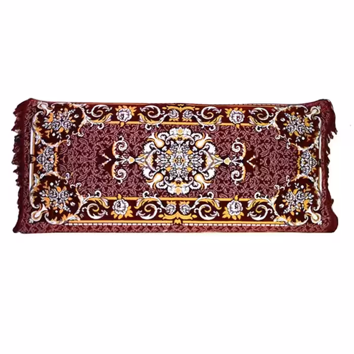 پشتی آیدین ریشه دار ترکمنی مدل نقش جهان