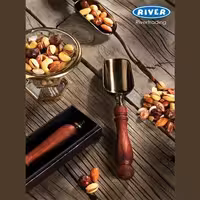 قاشق آجیل دسته چوبی ریور کد 102