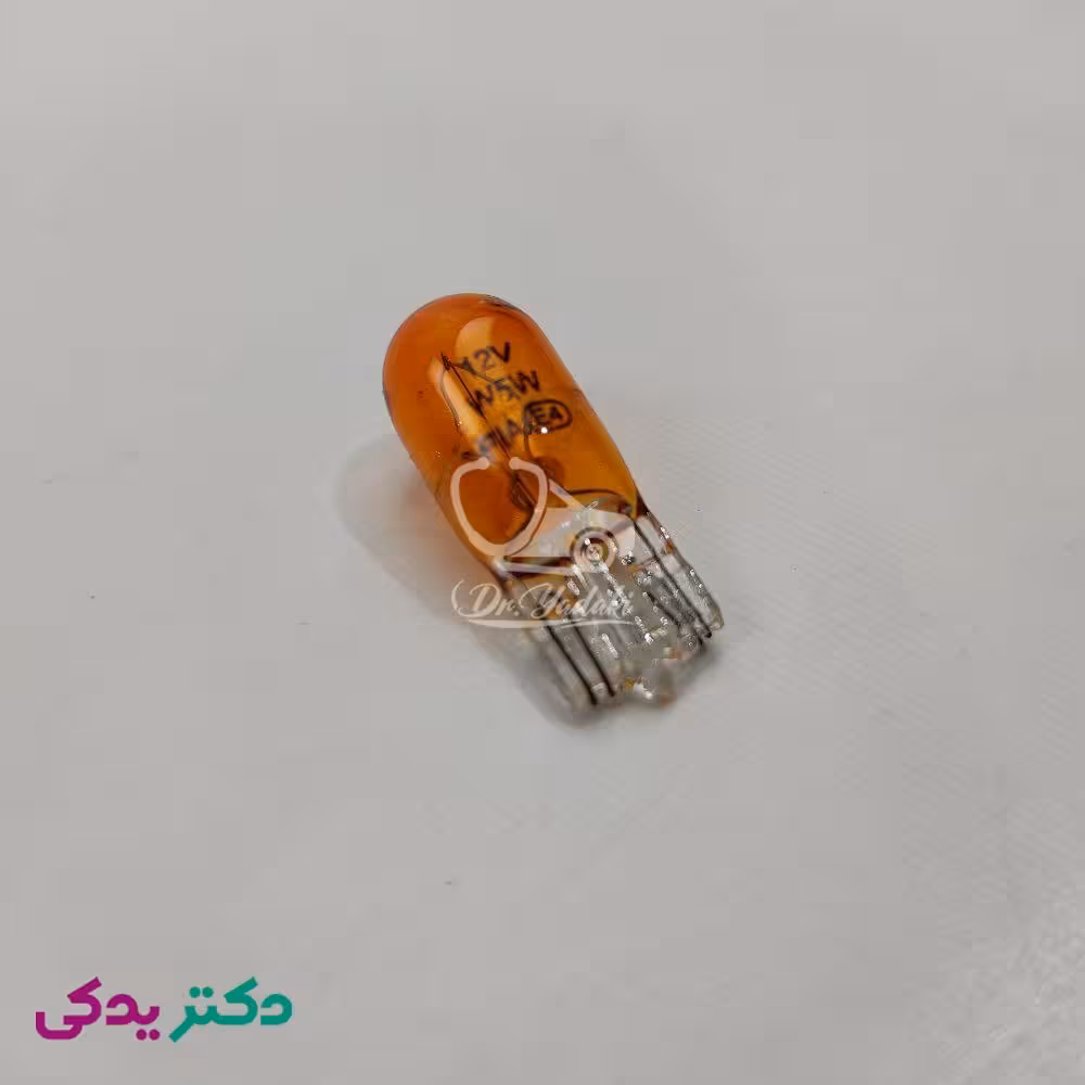 لامپ مینیاتوری پژو 206 (12 ولت 5 وات) زرد شرکتی ایساکو اصل 1610300799