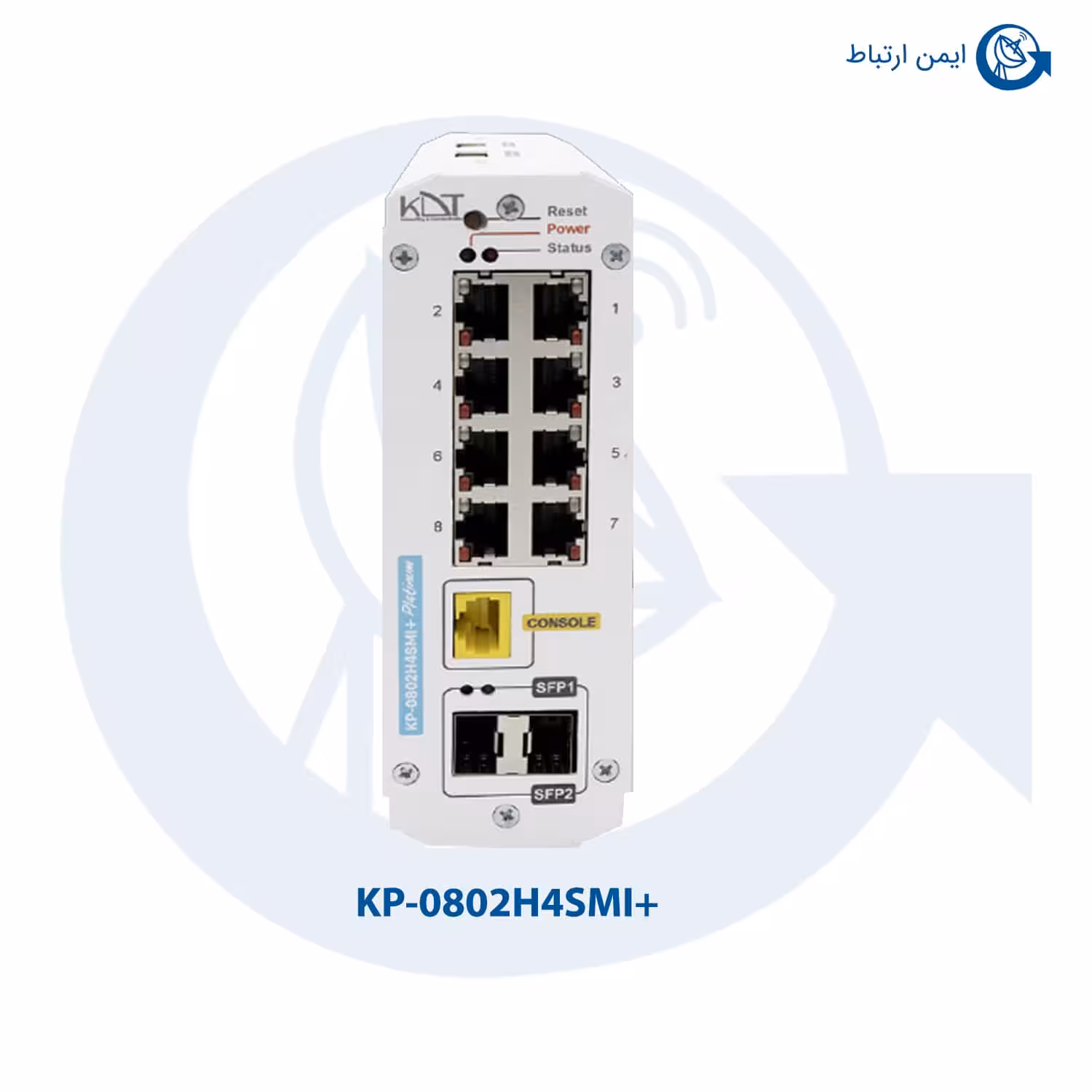 سوئیچ شبکه کی دی تی مدل  KP-0802H4SMI