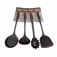 سرویس کفگیر و ملاقه 4 پارچه شنگیا مدل سیلیکونی | کالا مکس