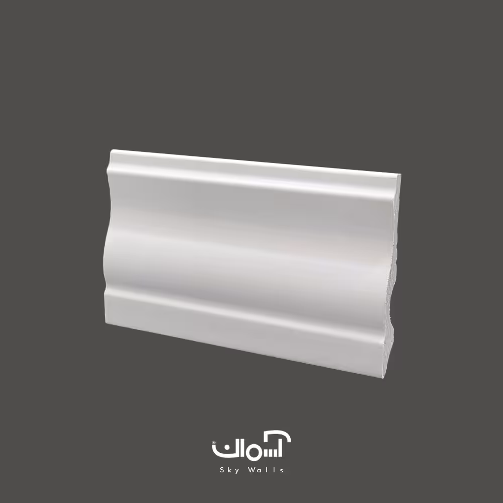 قرنیز 10 سانتی نئو کلاسیک سفید