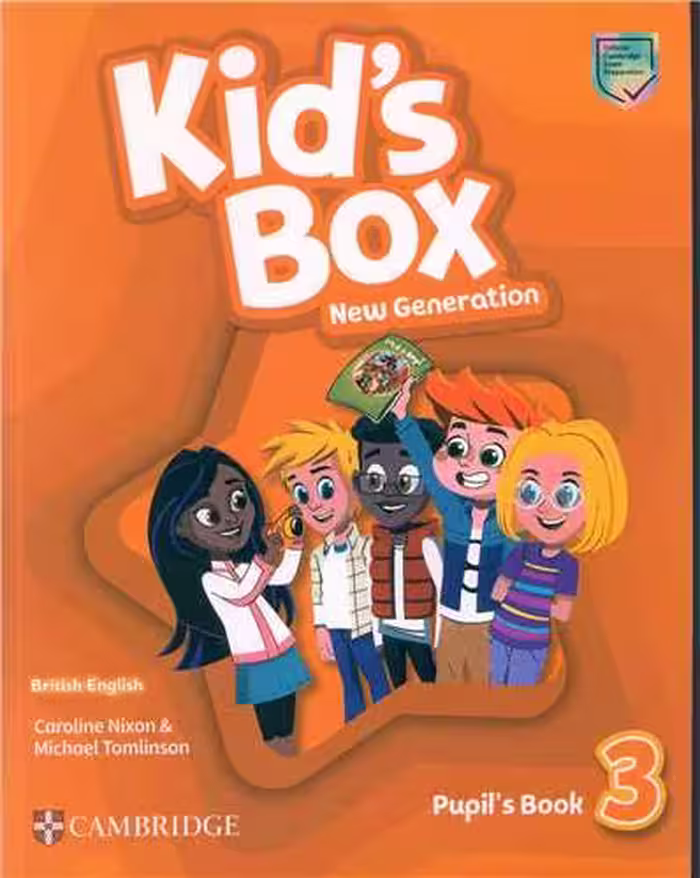 Kids Box 3 New Geeration  British کتاب دانش آموز کتاب کار سی دی اثر کارولاین نیکسون ، مایکل تاملینسون