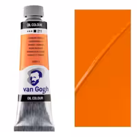 	 رنگ روغن ون گوگ CADMIUM ORANGE حجم 40 میل کد 211 سری 2