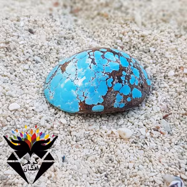 نگین فیروزه نیشابوری اصل دامله N2181