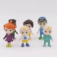 اکشن فیگور کوکوملون مدل JJ Action Figure مجموعه 6 عددی