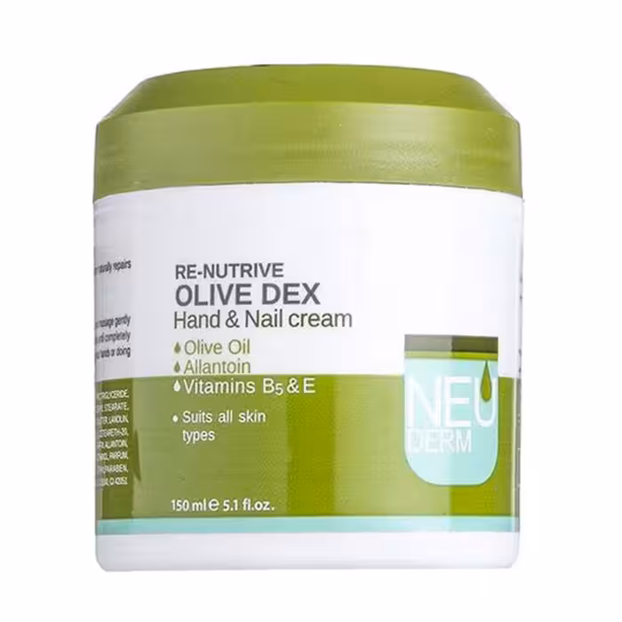 کرم دست و ناخن زیتون نئودرم 150 میل 