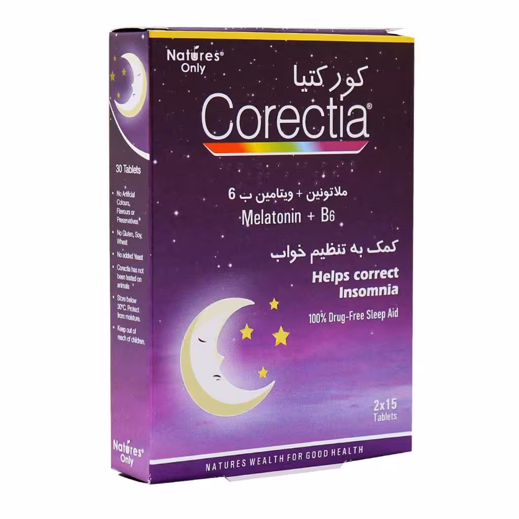 قرص کورکتیا 30 عدد نیچرز اونلی Natures Only