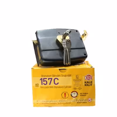 قفل حیاطی کاله کلید ساده مدل157c