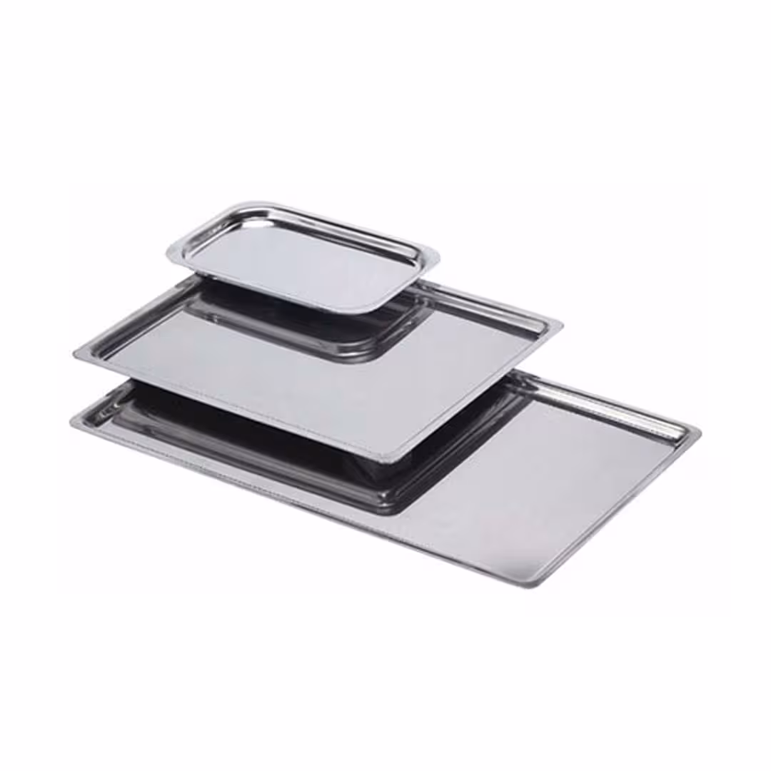 سینی استیل پزشکی کوچک سایز 20* 30 سانتی متر