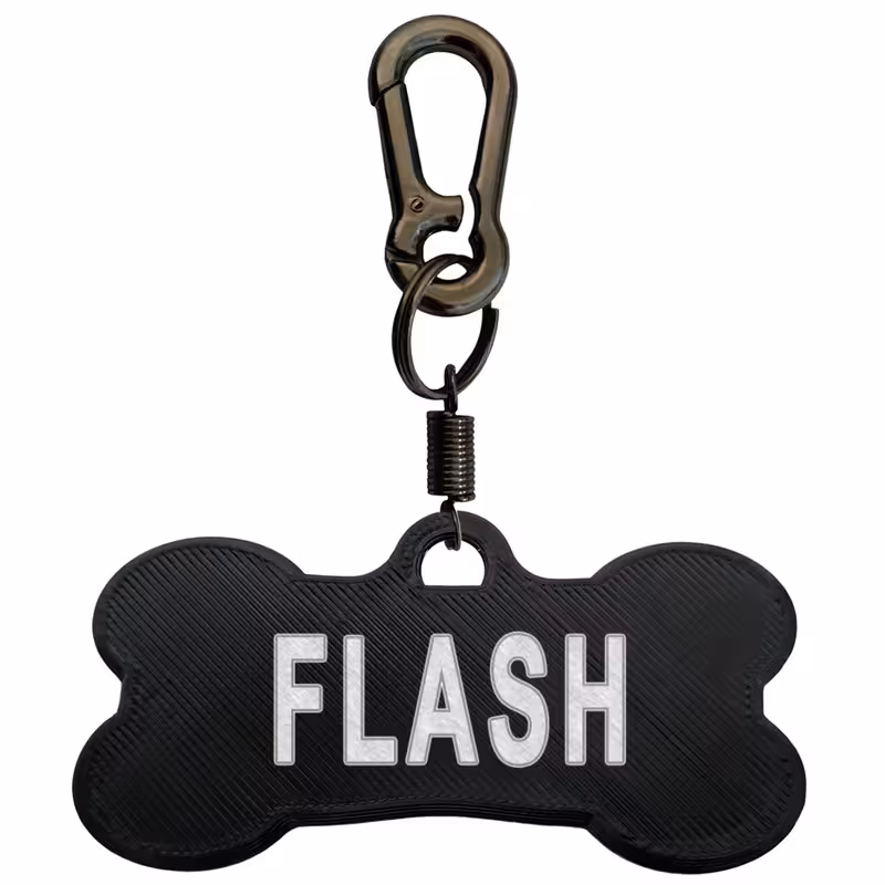 پلاک شناسایی سگ مدل Flash | چاوه