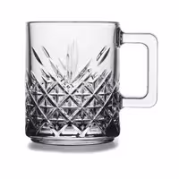 لیوان دسته دار جفتی سایز بزرگ مدل TIMELESS از برند پاشاباغچه ساخت ترکیه