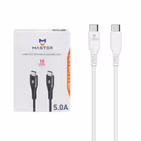 کابل شارژ MASTER تایپ سی به تایپ سی سوپر فست type-c to type-c