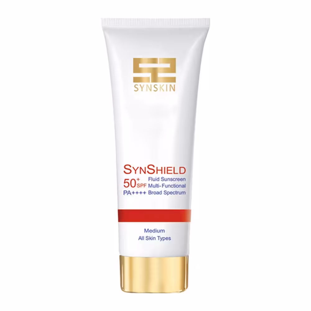 فلوئید ضد آفتاب ساین شیلد  SPF50 ساین اسکین مناسب انواع پوست (متوسط)