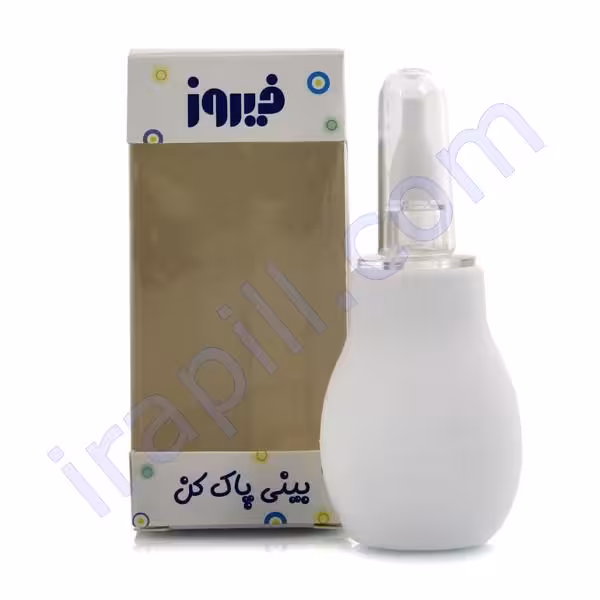بینی پاک کن کودک فیروز رنگ سفید