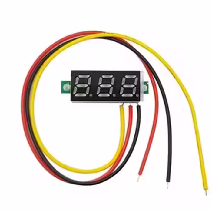ماژول ولت متر RED 0.36 4.5-30V DC سه سیمه