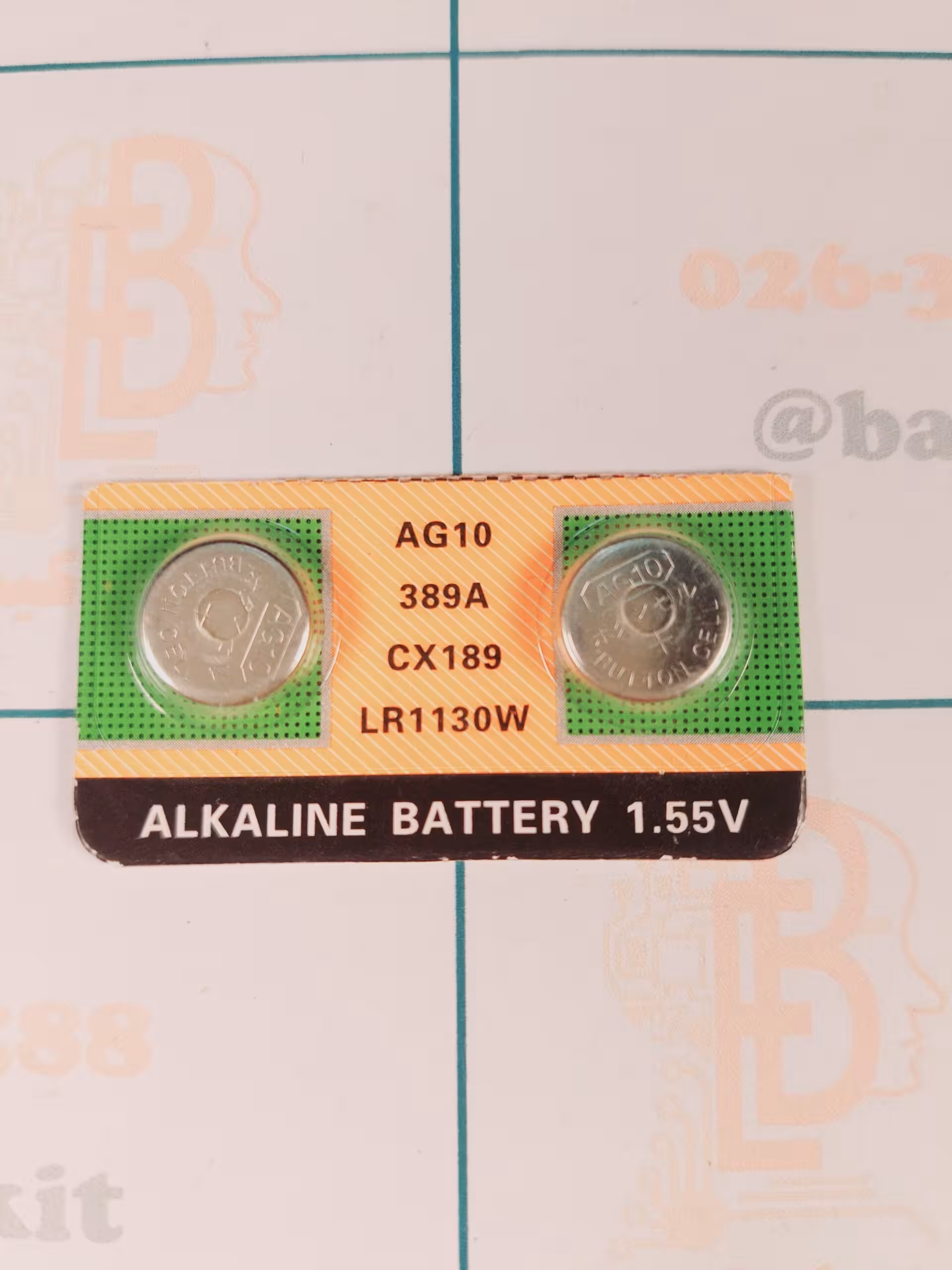 باتری قرصی 357 AG13