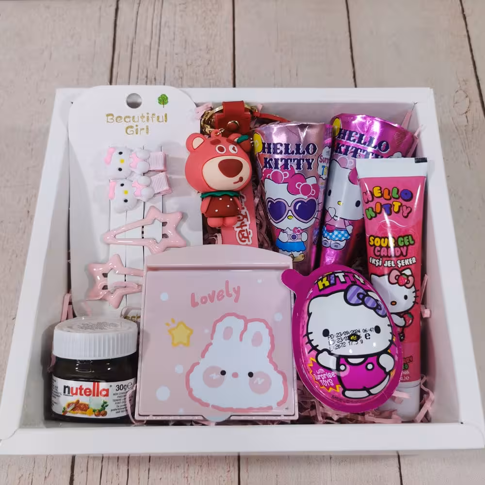 باکس هدیه ولنتاین دخترانه کد V701