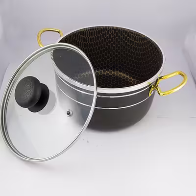 سرویس پخت و پز 7 پارچه ظرف سازان اسدیان مدل لب چدن