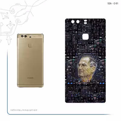 برچسب پوششی ماهوت مدل 2 Collage of Steve Jobs مناسب برای گوشی موبایل هوآوی P9 Plus