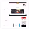 برچسب پوششی ماهوت مدل Drum Kit مناسب برای تبلت سامسونگ Galaxy Tab S2 9.7 2016 T819N