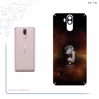 برچسب پوششی ماهوت مدل Ed Sheeran مناسب برای گوشی موبایل یولفون Power 3S