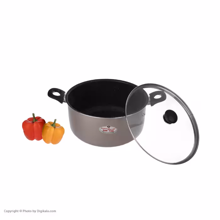 قابلمه زرساب سری نرگس مدل NS-428GT سایز 28