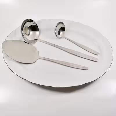 سرویس کفگیر و ملاقه 3 پارچه مدل ماینز