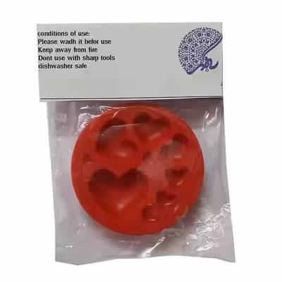 سیلیکون قالب گیری به گز مدل قلب