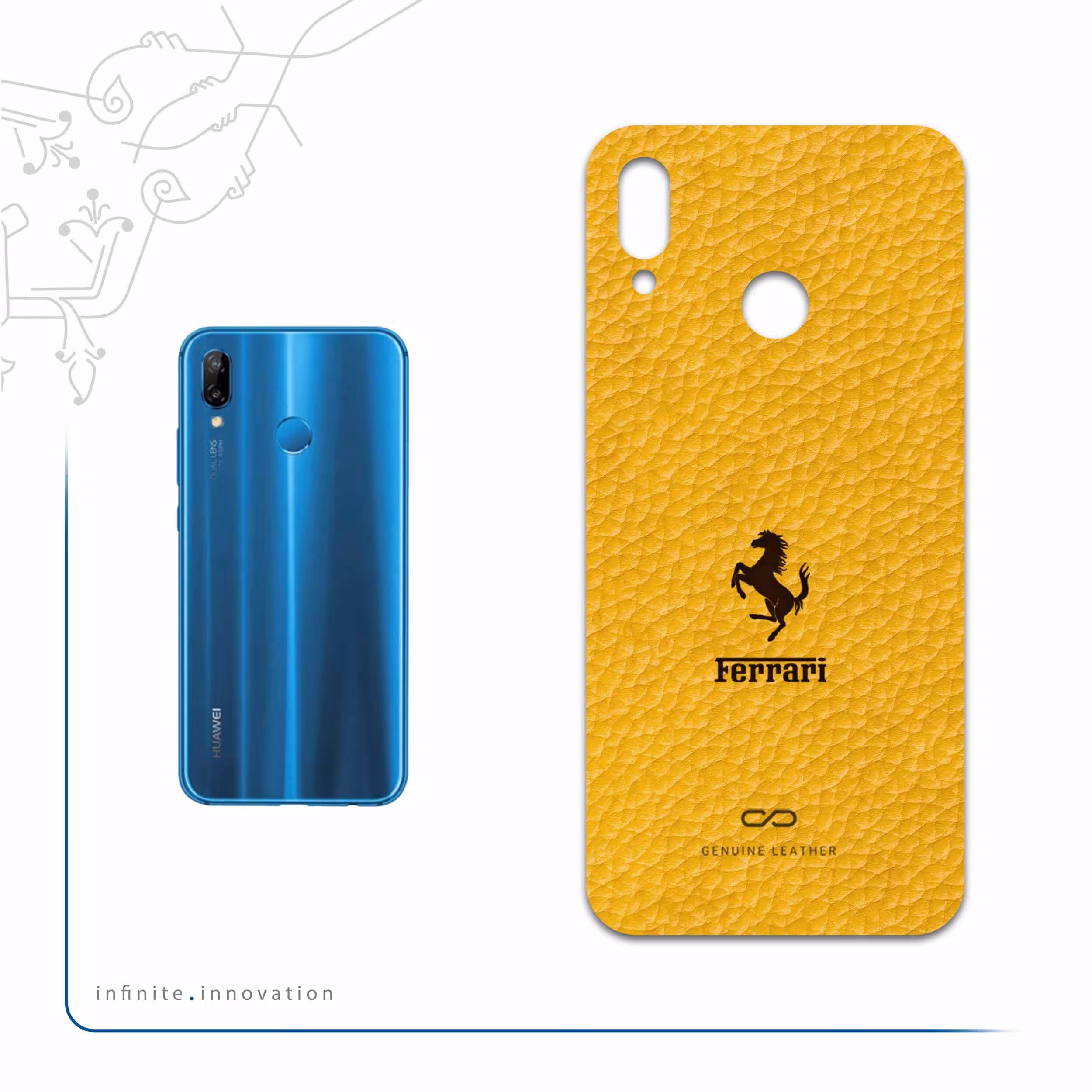 برچسب پوششی ماهوت مدل ML-FRRI مناسب برای گوشی موبایل هوآوی Nova 3e