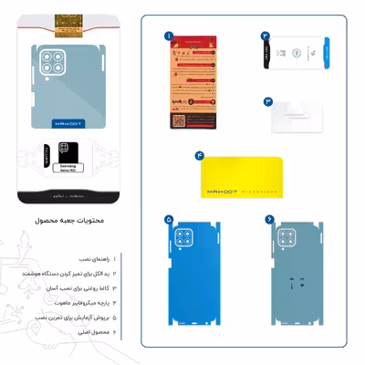 برچسب پوششی ماهوت مدل Minimal Miss and Mister-FullSkin مناسب برای گوشی موبایل سامسونگ Galaxy M33