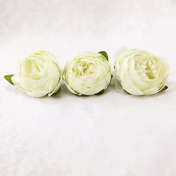 گل مصنوعی مدل سرگل پیونی کد 491 بسته 3 عددی