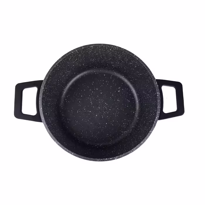 قابلمه مدل گرانیتی طرح کلاسیک کد nu-7807 سایز 28