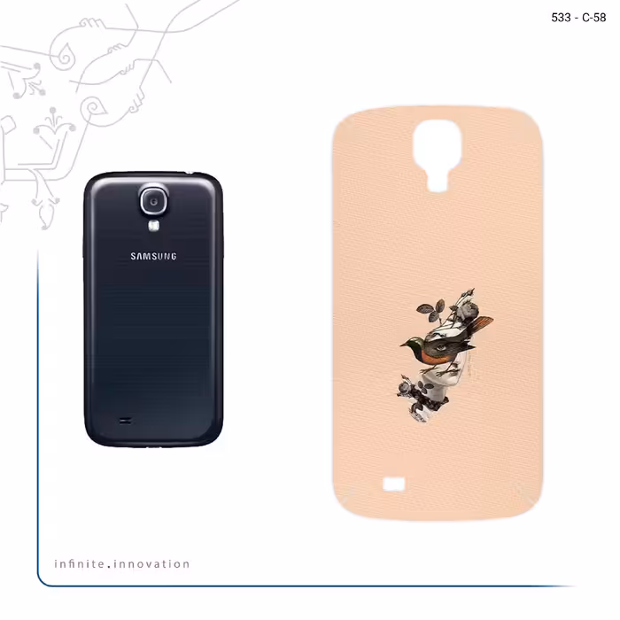 برچسب پوششی ماهوت مدل Collage of surreal Portrait of Women 2 مناسب برای گوشی موبایل سامسونگ Galaxy S4