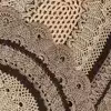 فرشینه بافتنی طرح طاووس مدل بیضی کدPeacock-01