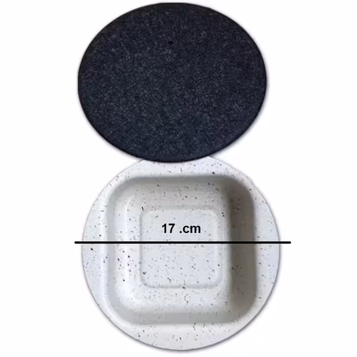 قالب ته چین به گز مدل چهار گوش کف برجسته