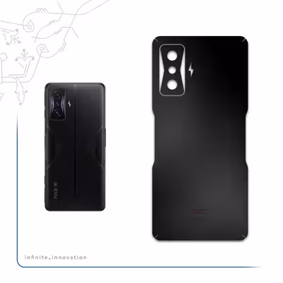 برچسب پوششی ماهوت مدل Matte-Black مناسب برای گوشی موبایل شیائومی Poco F4 GT 5G