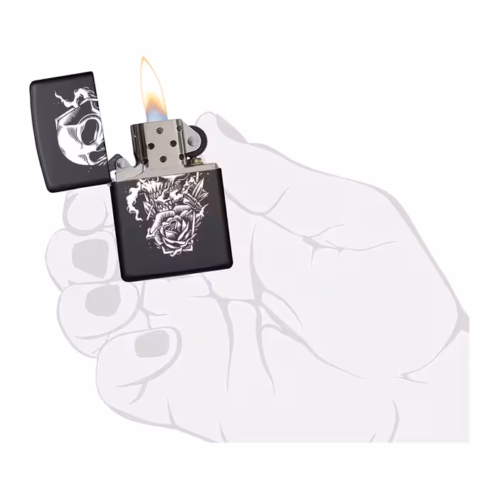 فندک مدل Skull کد 16001