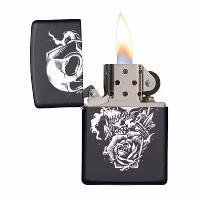 فندک مدل Skull کد 16001