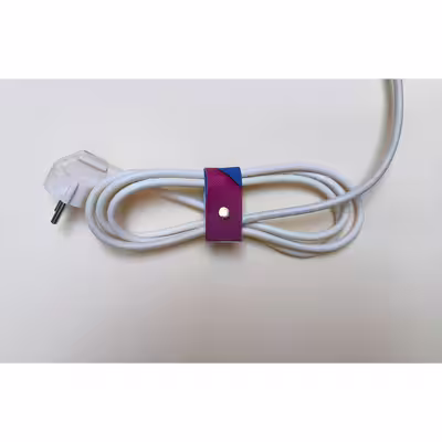 ارگانایزر سیم و کابل طرح خط خطی مدل C-205 مجموعه 2 عددی