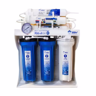 دستگاه تصفیه کننده آب اس اس وی مدل  BlueStar X1000 به همراه فیلتر تصفیه آب 3 عددی و شارژ 3 عددی