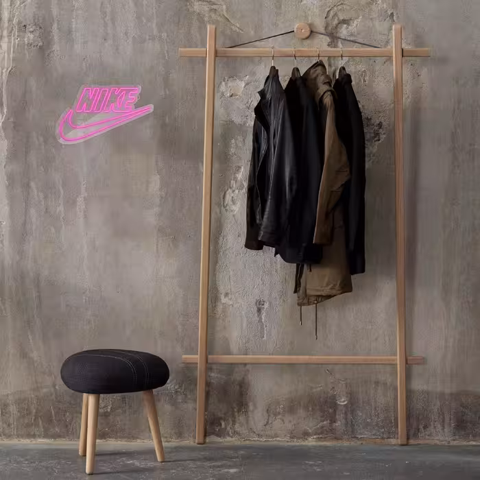 چراغ دیواری نئون دیزاین طرح Nike-Text_PN