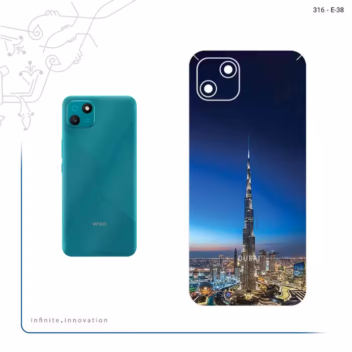 برچسب پوششی ماهوت مدل Dubai_City مناسب برای گوشی موبایل ویکو T10