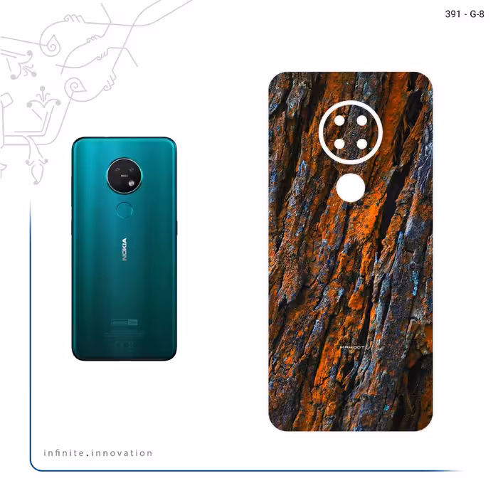برچسب پوششی ماهوت مدل Wood Texture 6 مناسب برای گوشی موبایل نوکیا 7.2