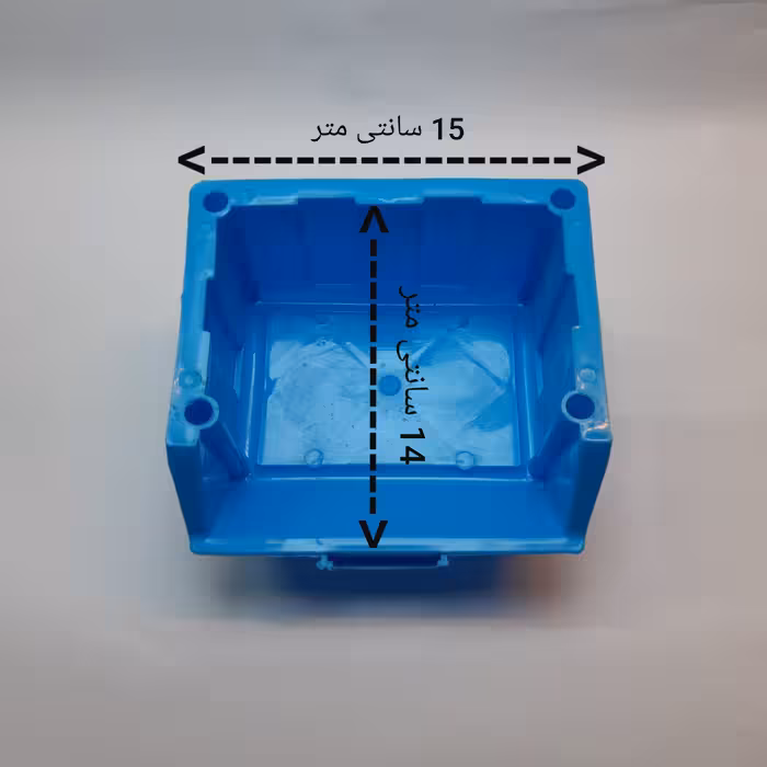 باکس ابزار روشان مدل پایه دار 1 بسته 12 عددی