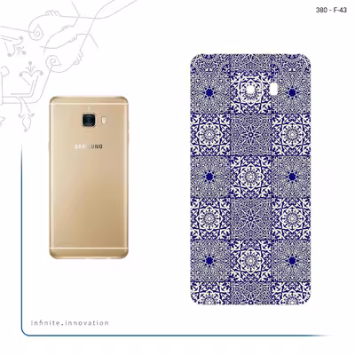 برچسب پوششی ماهوت مدل Iran Tile 11 مناسب برای گوشی موبایل سامسونگ Galaxy C7