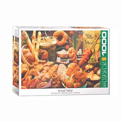 پازل 1000 تکه یوروگرافیکس پازلز مدل ميز نان كد 5626