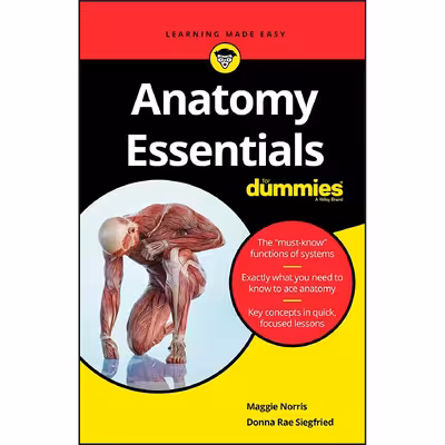 کتاب Anatomy Essentials For Dummies اثر Maggie A. Norris and Donna Rae Siegfried انتشارات For Dummies