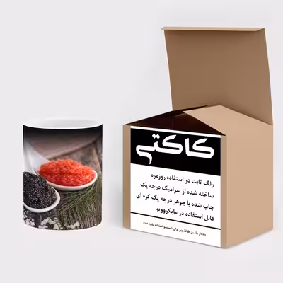 ماگ حرارتی کاکتی طرح فانتزی مدل mgh17439